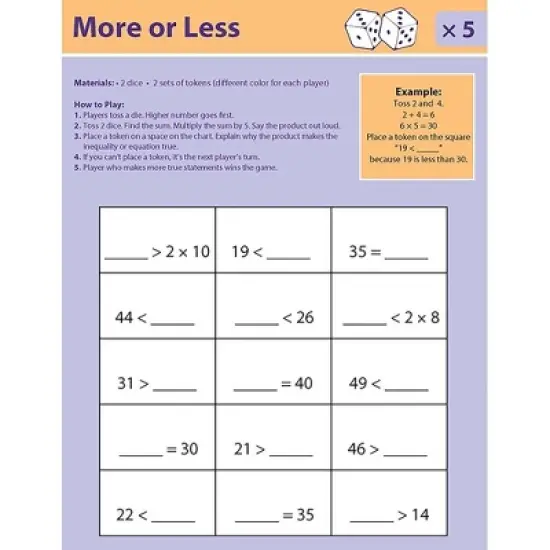 Didax Dice Games for Multiplication Mastery image {2}