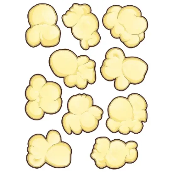 Teacher Created Resources Popcorn Accents 30 Per Pack 3 Packs (TCR5287-3) image {1}