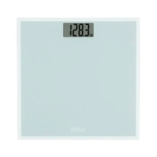 Thinner Glass Weight Scale Silver image {9}