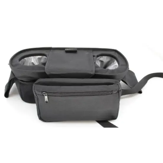 Hoovy Stroller Organizer with Storage, Insulated Cupholders & Detachable Bag image {6}