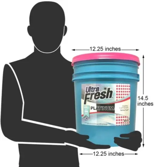 Ultra Fresh Platinum Spring Fresh Fabric Softener image {2}