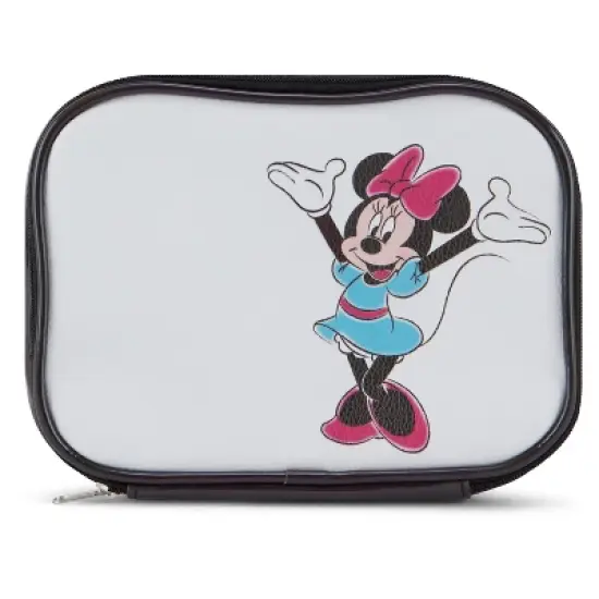 Minnie Mouse 3 Piece Cosmetic Case Set - Black image {4}