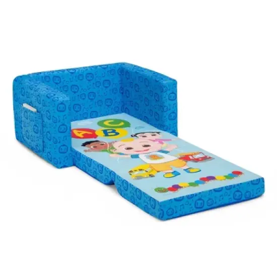 Delta Children Kids' CoComelon Cozee 2-in-1 Convertible Flip-Out Chair image {4}