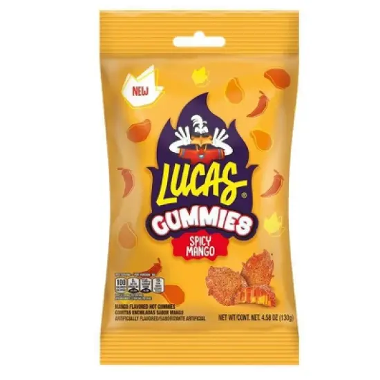 Lucas Gummies Mango Candy - 4.58oz image {3}