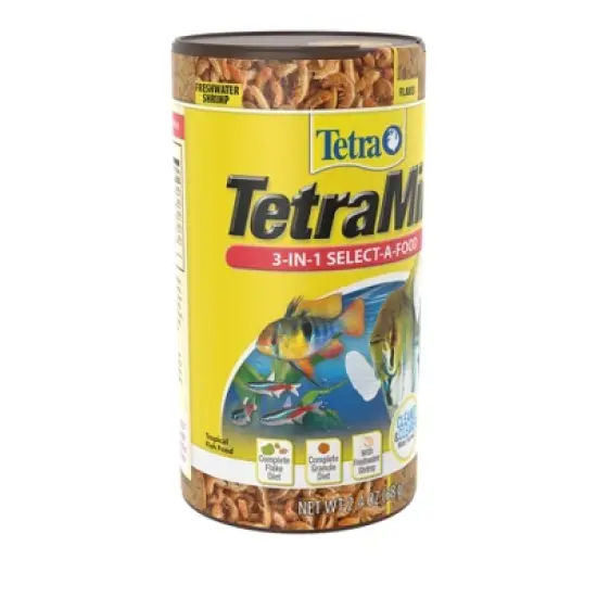 Tetra Tropical Fish Food Variety Fish Flavor Dry Fish Food - 2.4oz image {3}