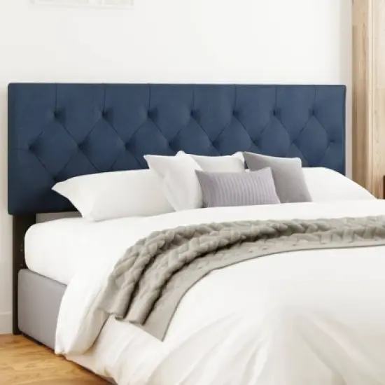 Jane Adjustable Velvet Upholstered Headboard - Brookside Home image {2}