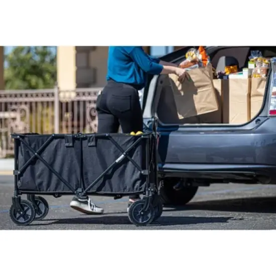 Picnic Time Adventure Wagon XL - Folding Wagon - Black image {8}