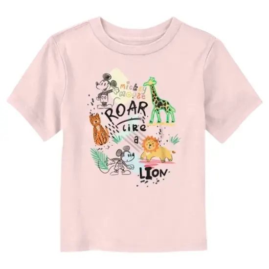 Toddler's Mickey & Friends Roar Like a Lion T-Shirt image {2}