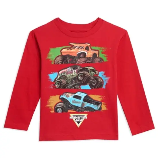 Monster Jam 2 Pack Graphic T-Shirts Little Kid to Big Kid image {2}