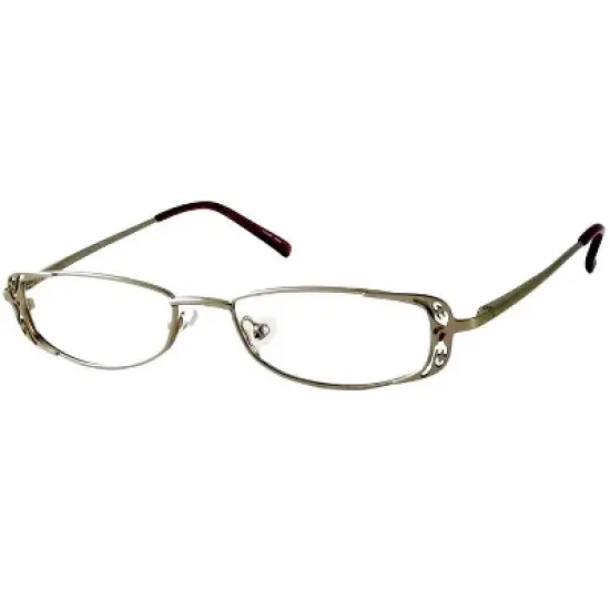 Valerie Spencer Designer Reading Glasses 9107 in Bronze image {3}