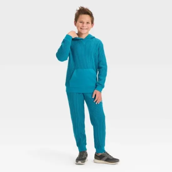 Boys' Waffle Knit Jogger Pants - Cat & Jack&trade; image {2}