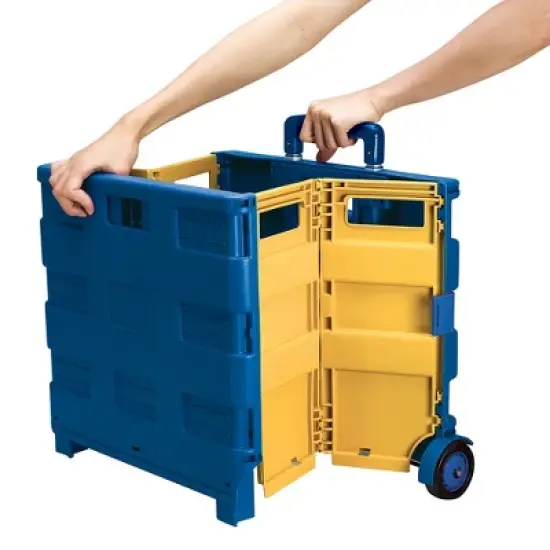 Educational Insights Teacher Tote-All Rolling Crate for Teachers image {4}