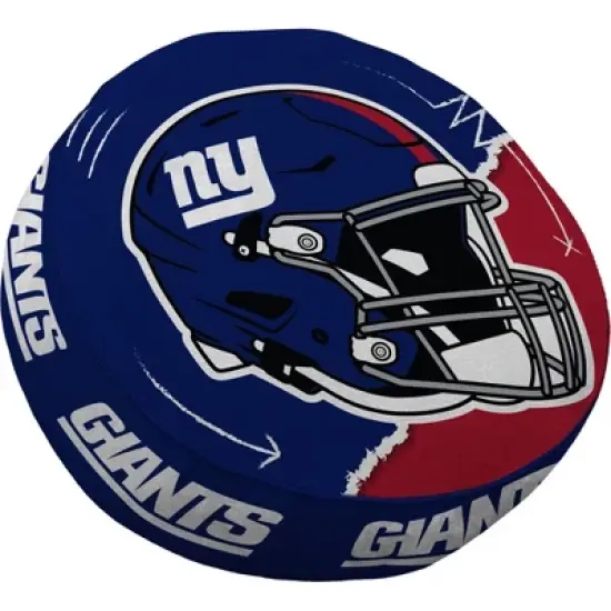 NFL New York Giants Split Helmet Circle Plushlete Pillow image {3}