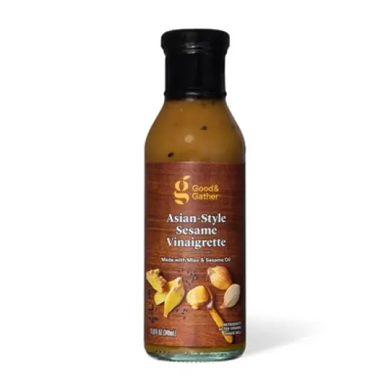Asian Sesame Vinaigrette - 11.8 fl oz - Good & Gather&trade; image {4}