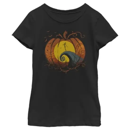 Girl's The Nightmare Before Christmas Jack Skellington's Lament T-Shirt image {3}
