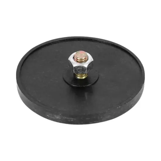 Unique Bargains M6x1.0 Red Universal Screw Mount Round Warning Reflector for Motorcycle image {4}