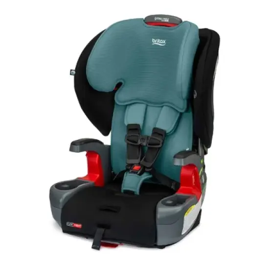 Britax Grow with You ClickTight Harness-to-Booster Contour SafeWash Convertible Car Seat - Green image {6}