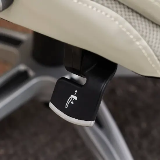 Works Executive Office Chair with Air Technology Comfortable Cream - Serta image {13}