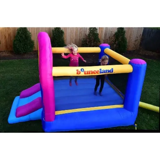 Bounceland Rainbow Unicorn Bounce House image {1}