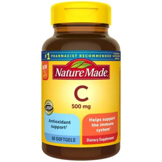Nature Made Vitamin C 500mg Softgels - 60ct image {10}