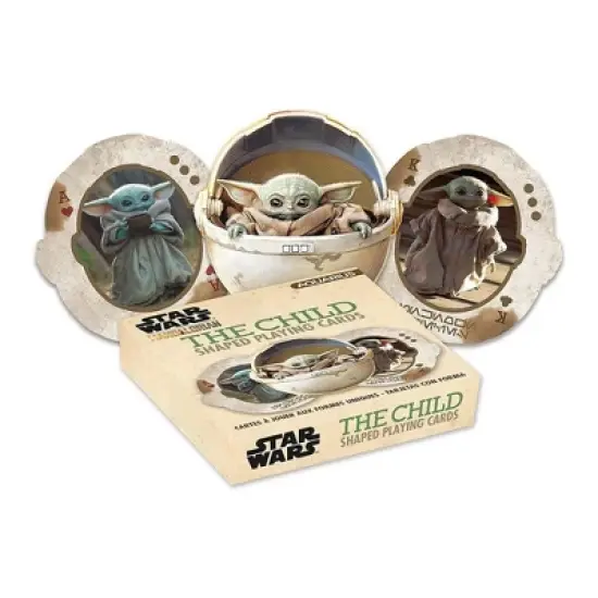 Aquarius Puzzles Star Wars The Mandalorian The Child Shaped Playing Cards image {6}