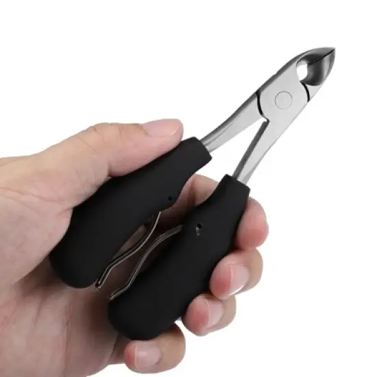 Unique Bargains 1 Set Nail Clippers Set Professional Nail Clippers Set for Travel or Home for Thick Nails Silver Tone Stainless Steel image {4}