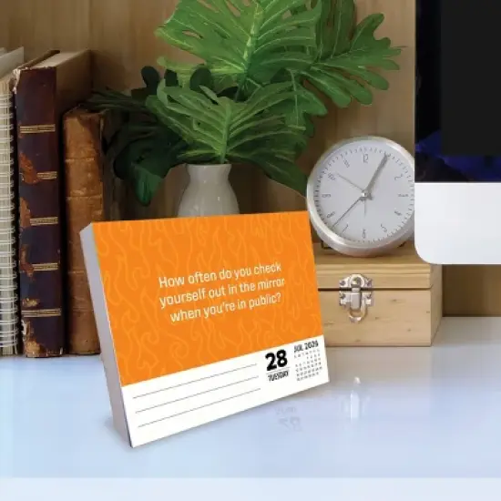 Willow Creek Press 2026 Hot Seat Questions Box Calendar image {2}