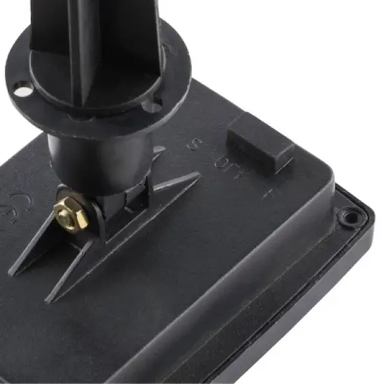 20ct Solar Powered Dual Function Teardrop Integrated LED Bulb String Lights - Black Wire - Alpine Corporation image {5}