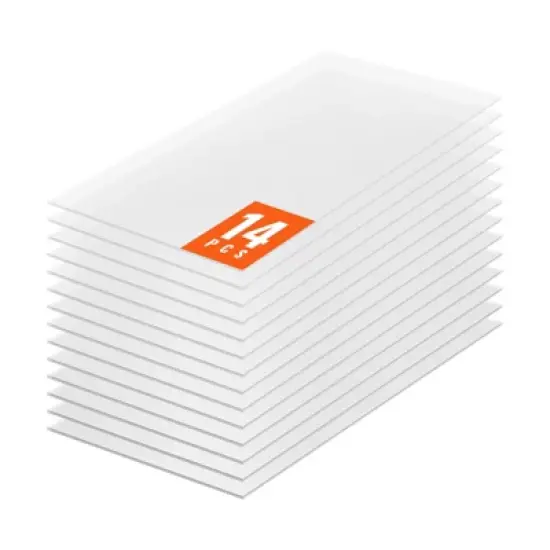 VEVOR 14 Pack Polycarbonate Greenhouse Panels, 2' X 4' X 0.32'' Roof Panels Sheets, Waterproof UV Protected Corrugated Plastic Roofing image {8}