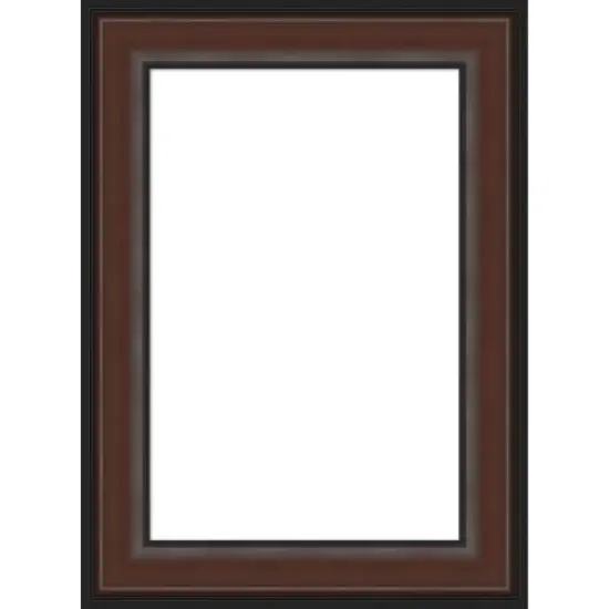 Amanti Art Harvard Walnut Framed Dry Erase Magnetic Board image {10}