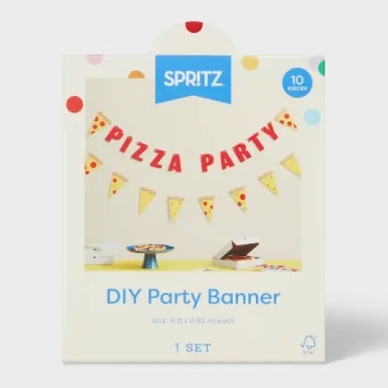 Pizza Party Banner - Spritz&trade; image {3}