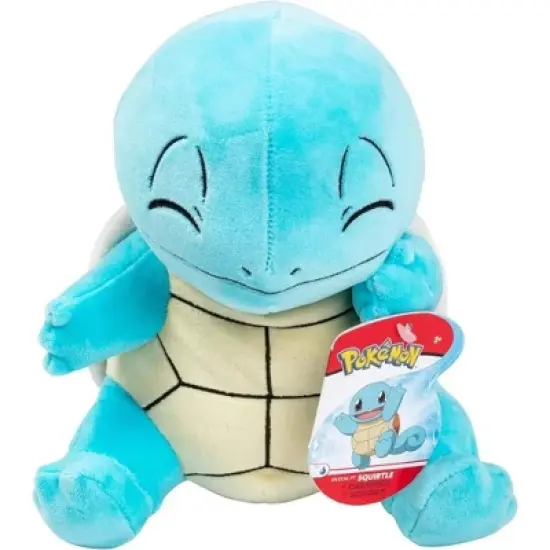 Pokemon 8" Plush Starter 3-Pack - Charmander, Squirtle, Bulbasaur - Generation 1 - Soft Stuffed Animal Figure Toys - Gift for Kids, Boys, Girls - 2+ image {2}