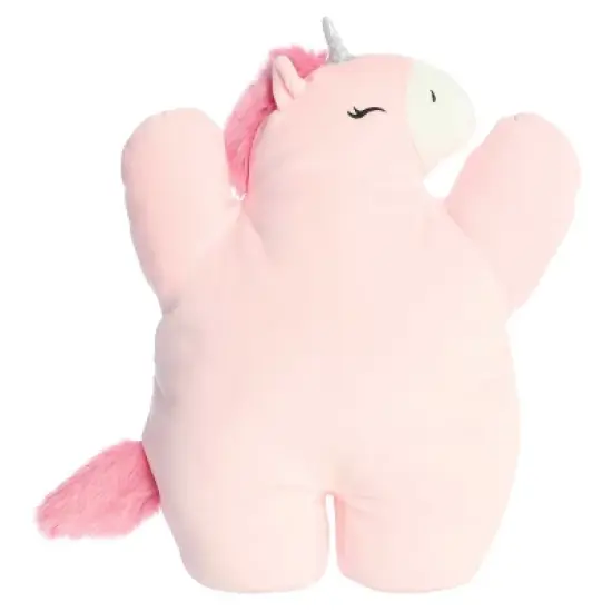 Aurora Large Pink Frosting Unicorn Spongecakes Squishy Stuffed Animal 16" image {3}