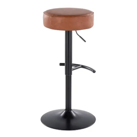Set of 2 Dot Adjustable Barstools - LumiSource image {3}