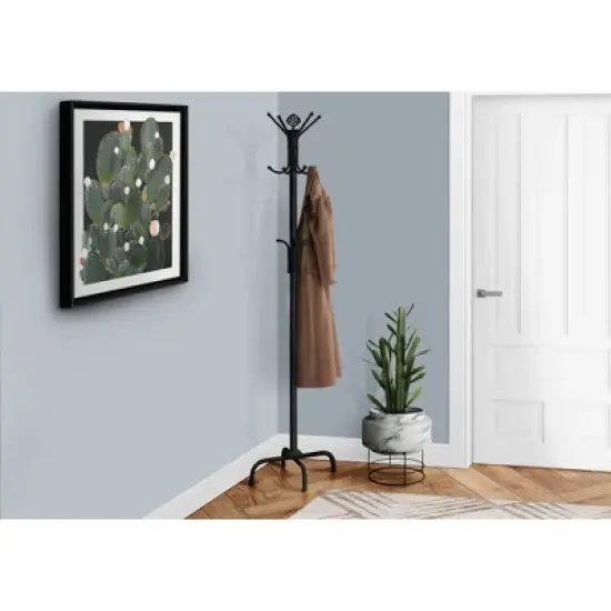 70" Metal Coat Rack - EveryRoom image {1}