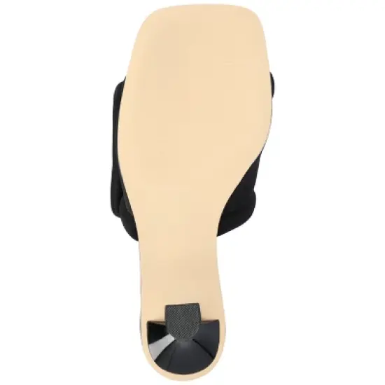 Journee Collection Womens Addriel Tru Comfort Foam Mid Heel Open Toe Pumps image {4}