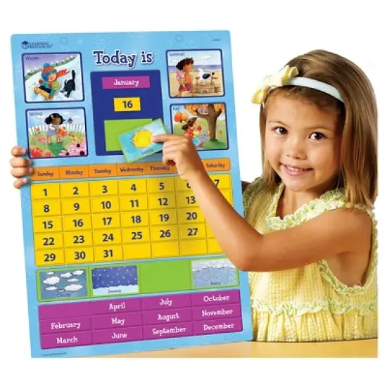 Learning Resources Magnetic Learning Calendar image {2}