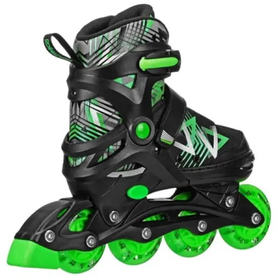 Roller Derby Stryde Lighted Boy's Adjustable Inline Skate image {1}