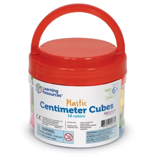 Learning Resources Centimeter Cubes, Set of 500, Ages 6+ image {1}