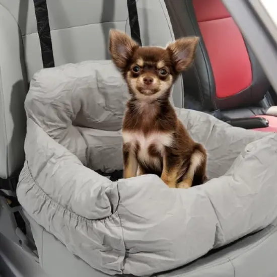 Unique Bargains Dog Car Seat with Straps image {1}