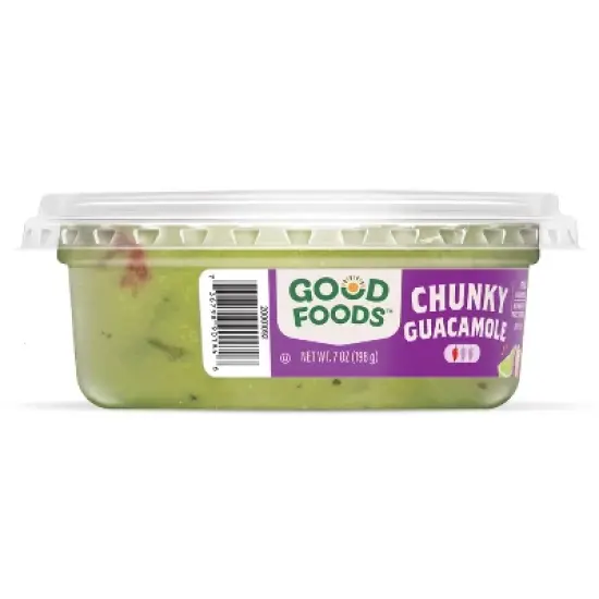 Good Foods Chunky Traditional Guacamole - 7oz image {8}