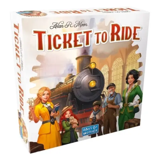 Asmodee Ticket to Ride - Refresh Board Game: Strategy & War Game, 2-5 Players, 30-60 Minutes, Geography Focus image {4}