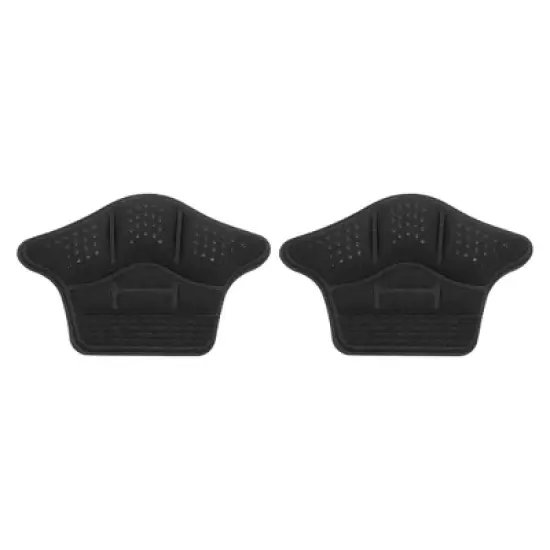 Unique Bargains Thick Heel Pads One Size Black 1 Pair image {6}