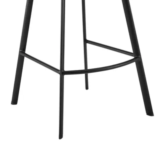 26" Aura Swivel Counter Height Barstool - Armen Living image {7}