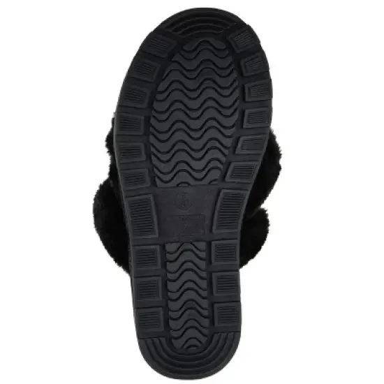 Journee Collection Womens Quiet Comfort Insole Slip On Slide Open Toe Slippers image {4}