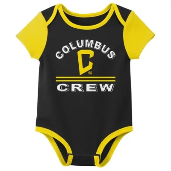 MLS Columbus Crew Infant Boys' 3pk Bodysuit image {2}