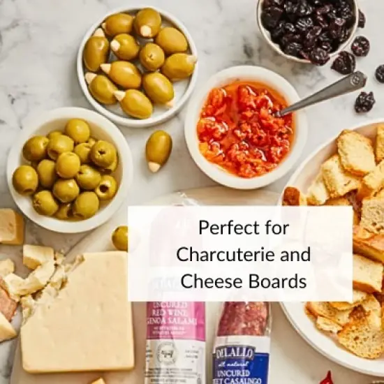 DeLallo Garlic & Jalape&ntilde;o Stuffed Olives, 5.8 oz Jar, (6 pack) image {2}