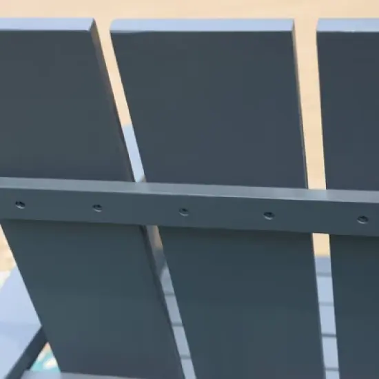 Outdoor Poplar Wood Adirondack Chair - Captiva Designs image {10}