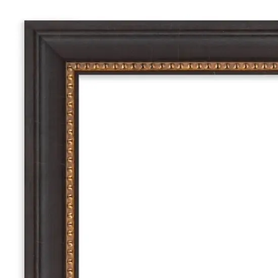 Amanti Art 27"x39" Ashton Black Framed Magnetic Dry Erase Board image {2}