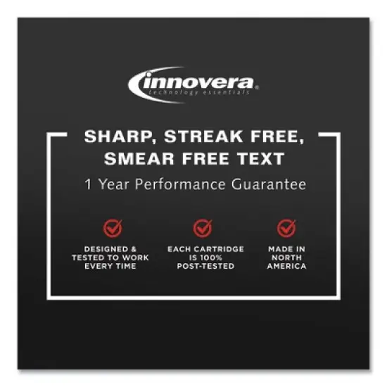 Innovera Remanufactured Black Ink, Replacement for 902 (T6L98AN), 300 Page-Yield image {3}